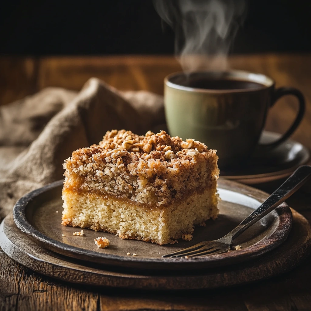 coffee cake recipe with oatmeal streusel